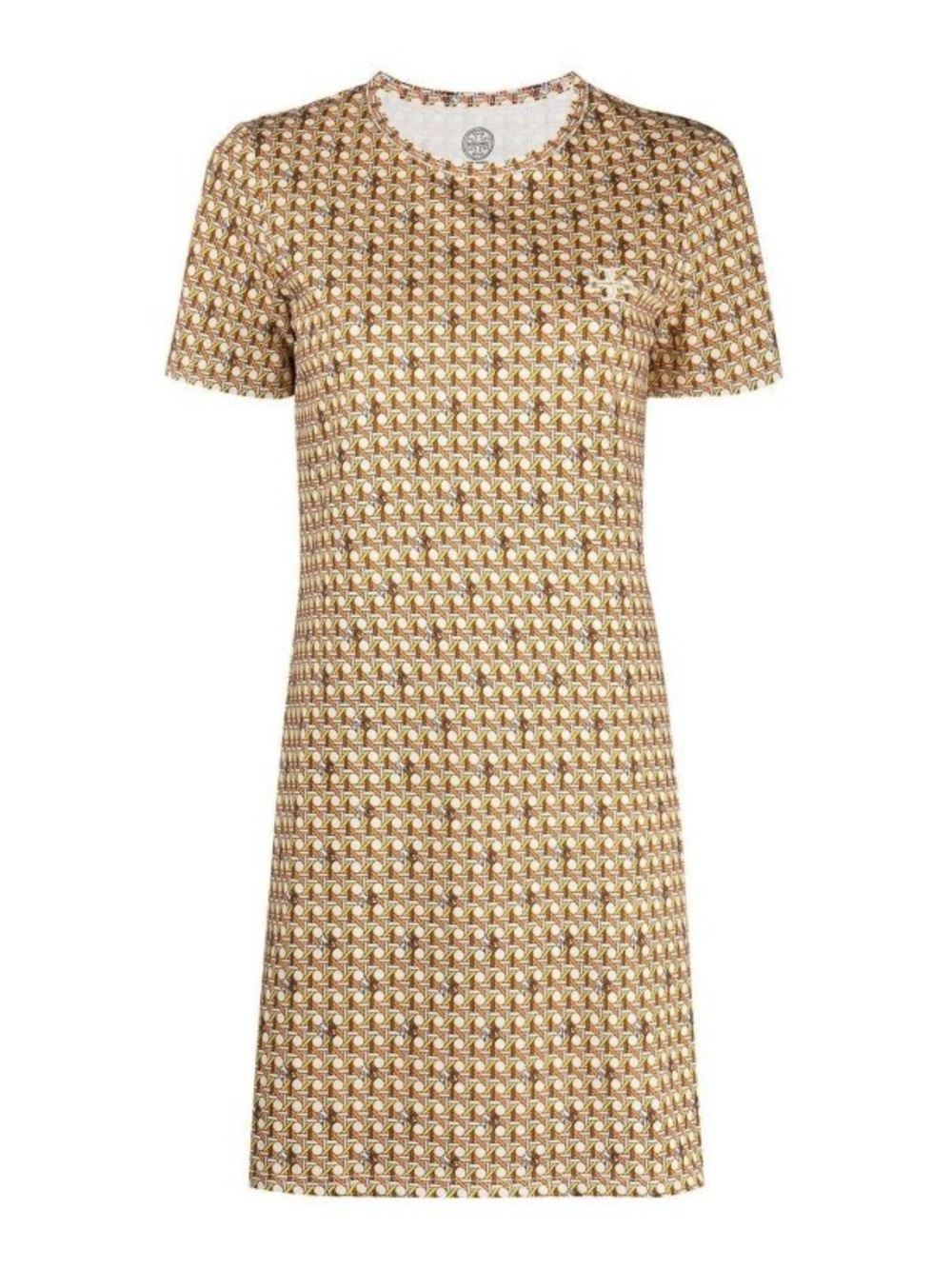 TORY BURCH Logo Print Cotton Dress NWT XL
